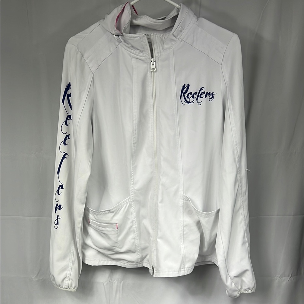 Women's White Jacket with Starfish Design